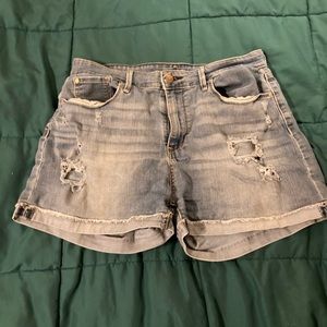 womens Levi’s Strauss denim hight waisted shorts